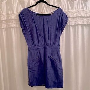 Blue Polka Dot Dress. Large. Forever 21.